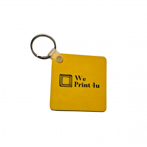 Porte-clé en plastique blanc